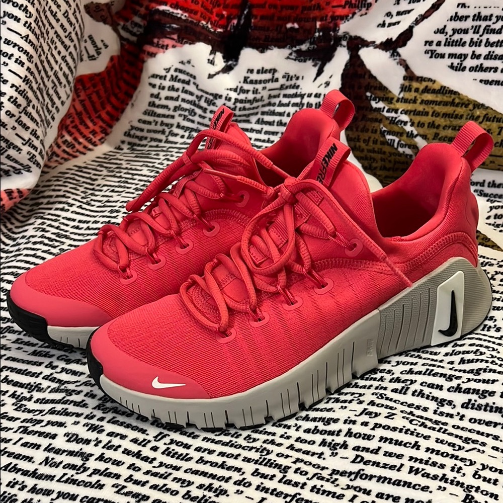 Nike Bright Coral Athletic Sneakers